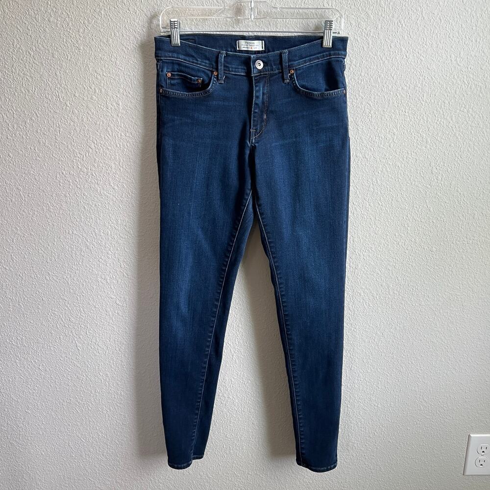 Principle Denim Innovators Dreamer Skinny Mid Rise Jeans Women's 30 Dark Wash
